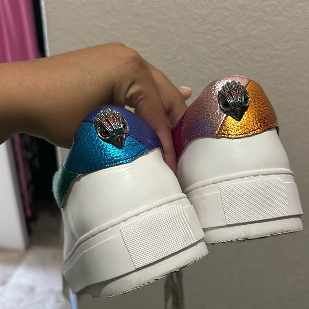Like new kurt geiger rainbow shoes